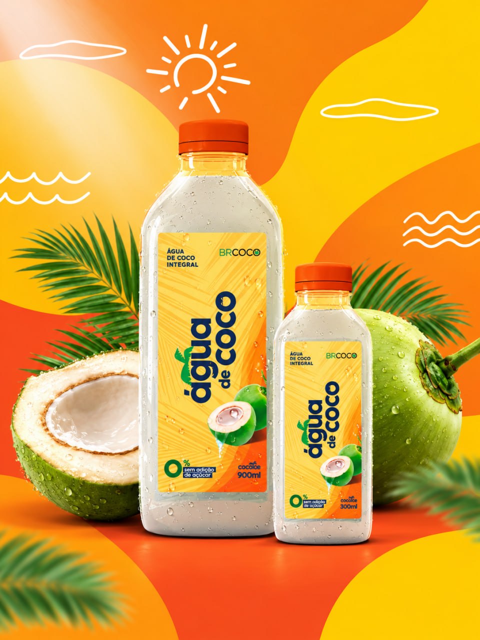 Água de Coco 900ml e 300ml